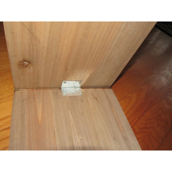 NEW Sealed St Ives Solid Wood Tree Collar Sand and Stable Christmas Holiday - Picture 5 of 12